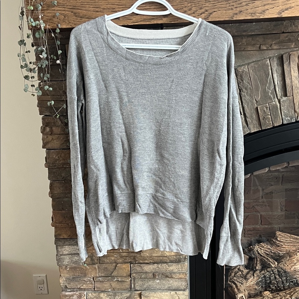 Gray Long Sleeve Sweater lululemon